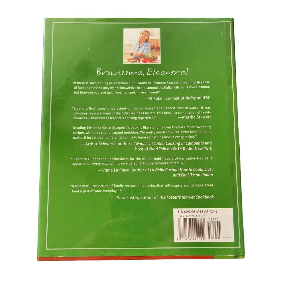 Eleanora's Kitchen Cookbook Italian American Recipes Hardcover First Edition‎